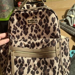 Itzy ritzy leopard backpack